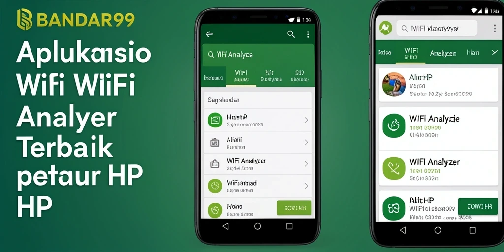 Tampilan antarmuka BANDAR99 yang jelas dan informatif untuk analisis WiFi.